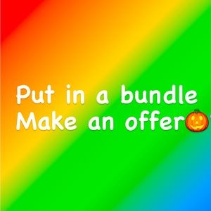 Put in a bundle make an offer